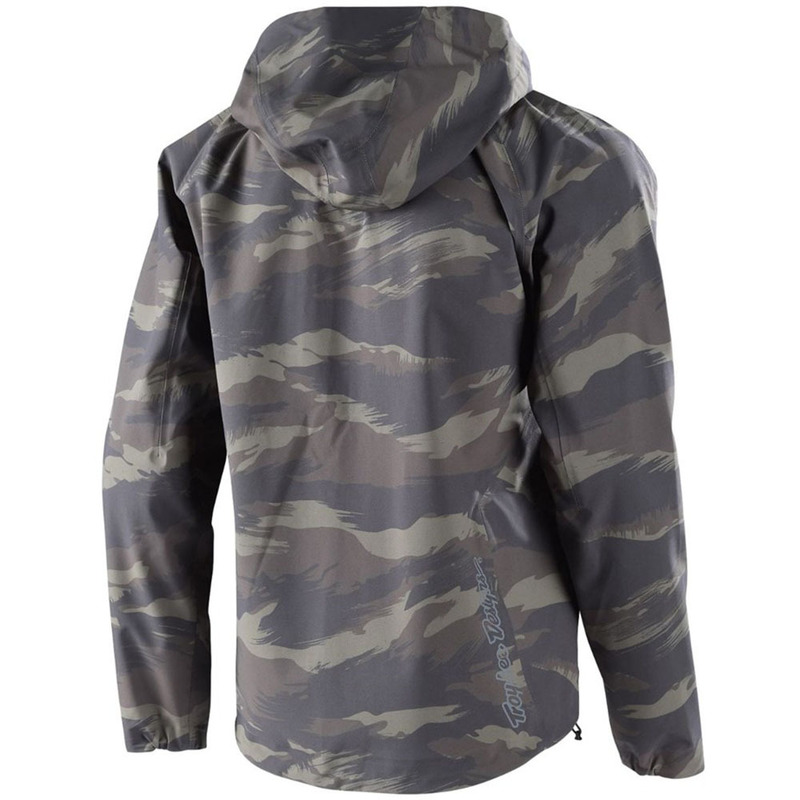 Troy Lee Designs Descent Brushed Camo Army Jacket - Main Image