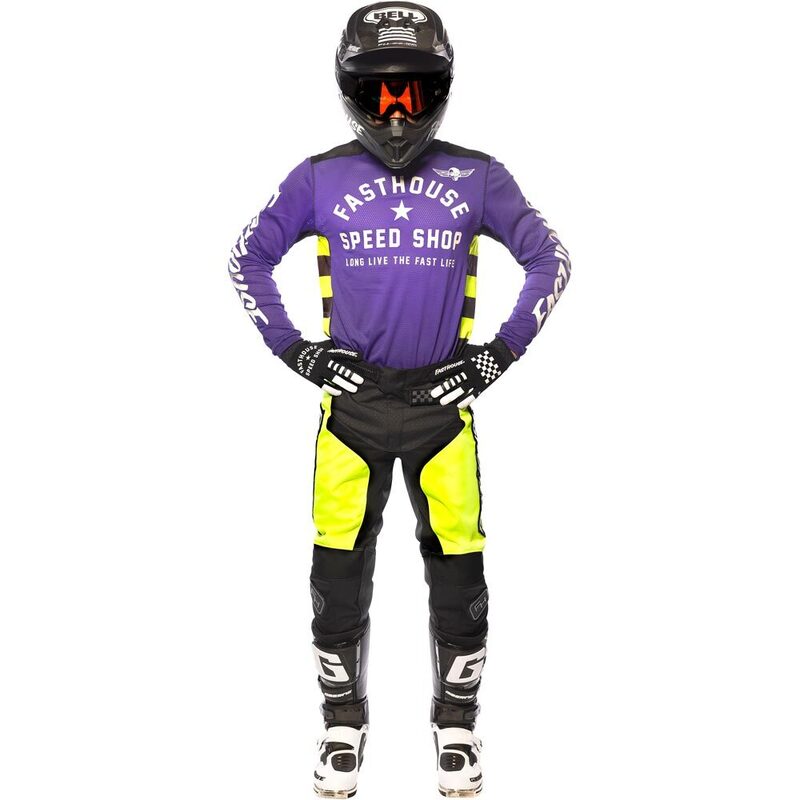 Fasthouse Grindhouse Hi Viz Black Pants