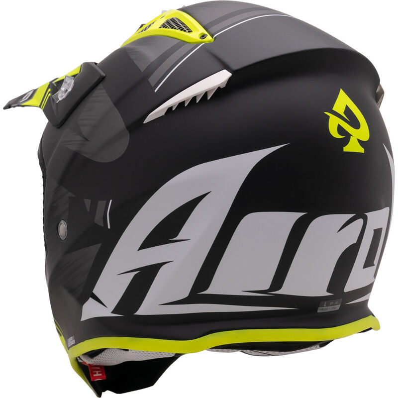 Airoh Aviator Ace Kybon Matte Yellow Helmet on Sale | Moto Outlet