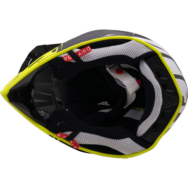 Airoh Aviator Ace Kybon Matte Yellow Helmet on Sale | Moto Outlet