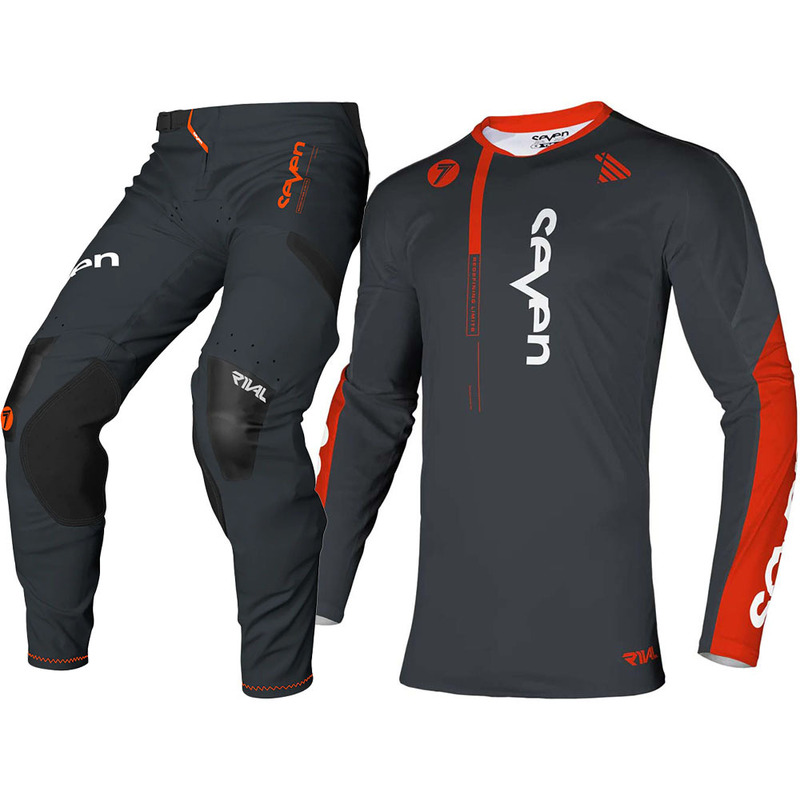 Seven Rival Rift Charcoal Gear Set on Sale | Moto Outlet