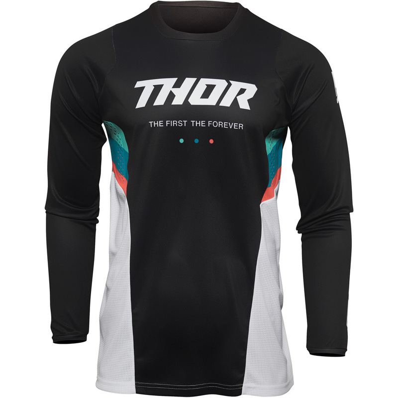 Thor Pulse React White/Black Jersey