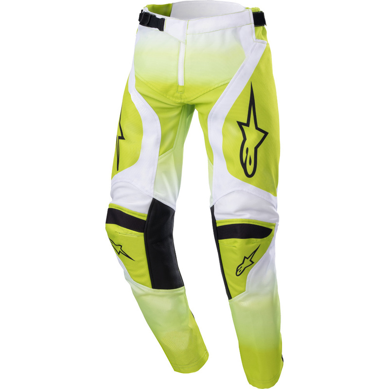 Alpinestars Racer Push Fluro/White Kids Pants on Sale Moto Outlet
