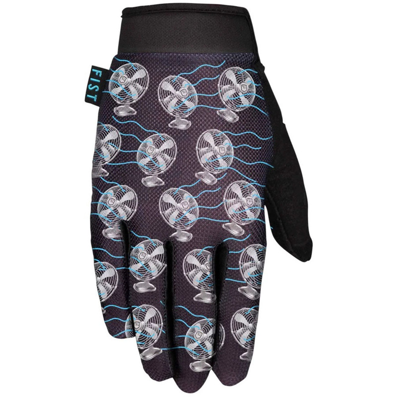 Fist Breezer Chrome Fan Hot Weather Gloves Fist Handwear