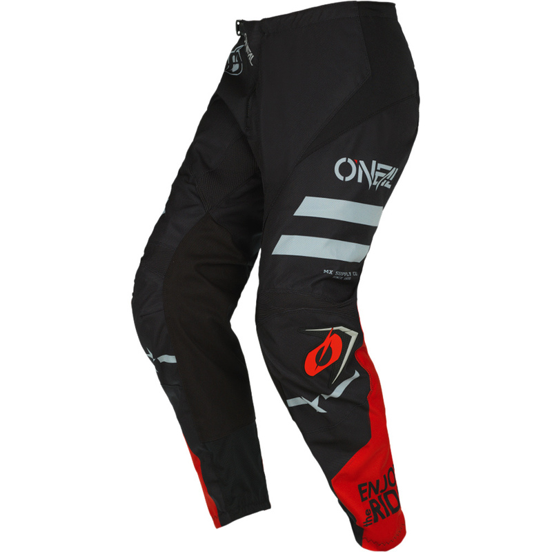 Oneal Element Squadron Black/Grey Kids Pants on Sale Moto Outlet