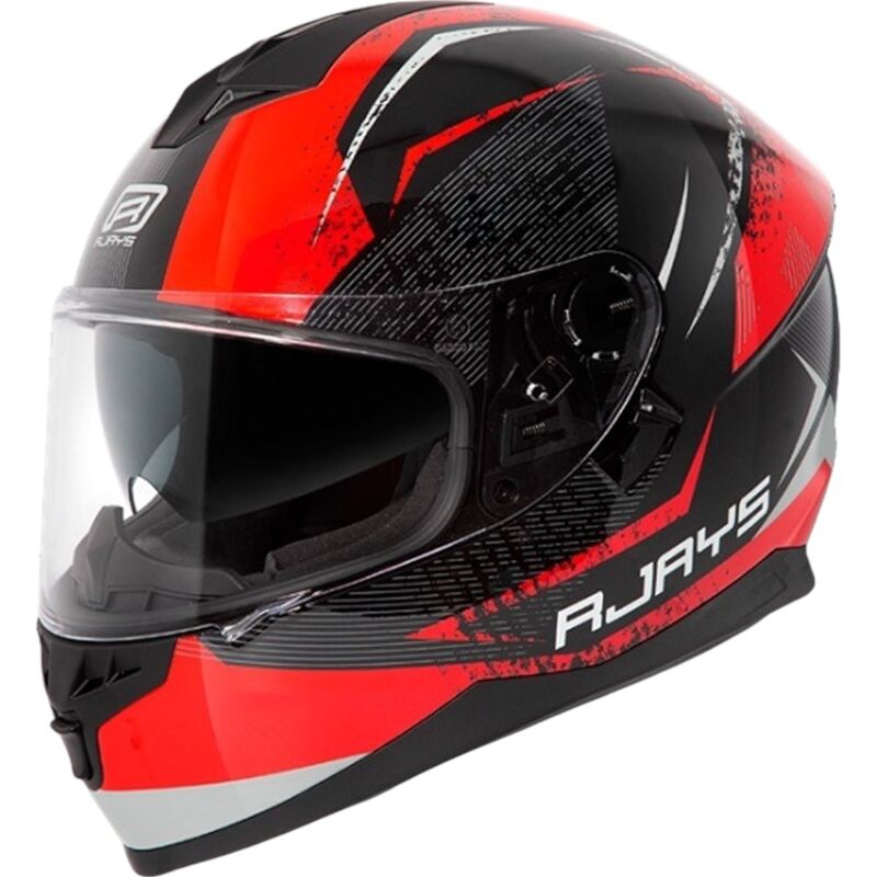 Rjays Dominator II Strike Matt Black/Red Helmet RJays