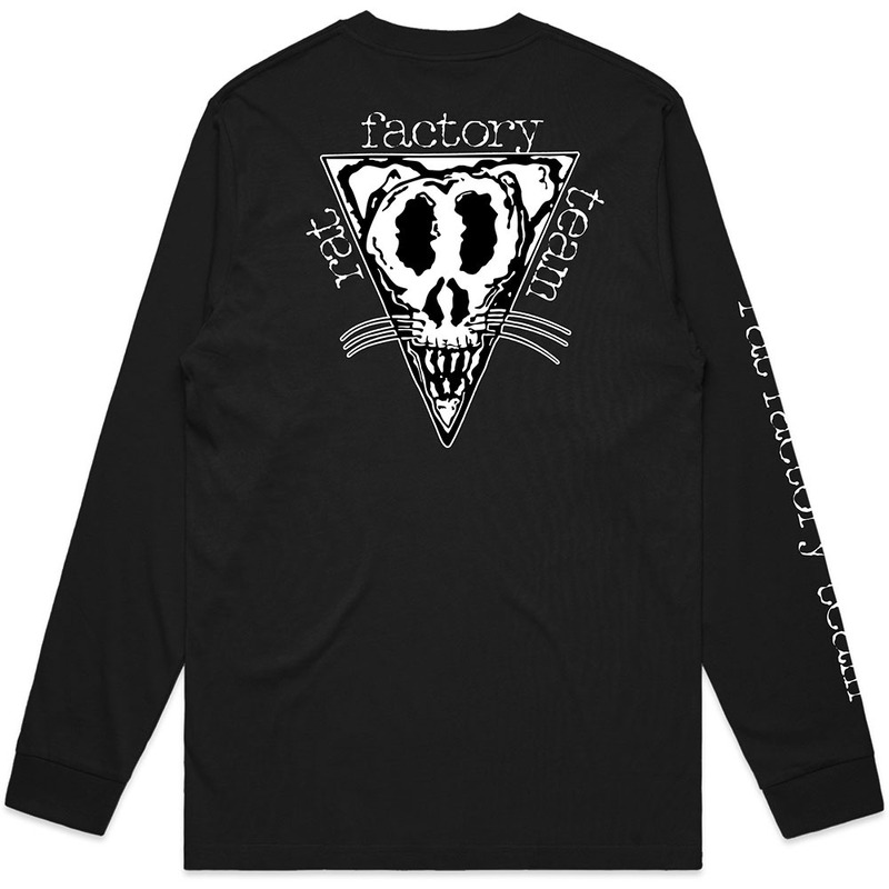 Rat Racing Whiskers Black LS Tee on Sale | Moto Outlet