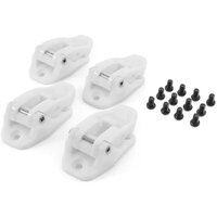 Answer AR-1 White Replacement Boot Buckles