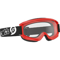 Scott Agent Red Clear Kids Goggles