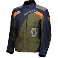 Scott Dualraid Dryo Night Blue/Moss Green Adventure Jacket