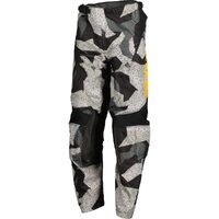 Scott 350 Camo Black/Yellow Kids Pants