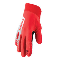 Thor Agile Analog Red/White Gloves