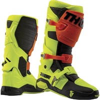 Thor Radial FLO Orange/Yellow Boots