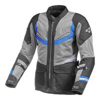 Macna Aerocon Black/Grey/Blue Adventure Jacket