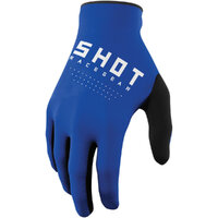 Shot Race Gear Raw Royal Blue Gloves
