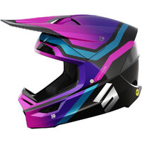 Shot Race Gear Race Sky Purple Chrome MIPS Helmet