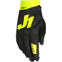 JUST1 J-Flex 2.0 Black/FLO Yellow Gloves
