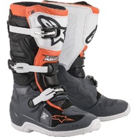 Alpinestars Tech 7s Black/Grey/Orange Kids Boots