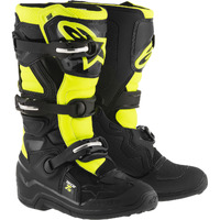 Alpinestars Tech 7s Black/Fluro Yellow Kids Boots