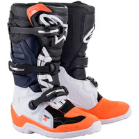 Alpinestars Tech 7s Black/White/Orange Kids Boots