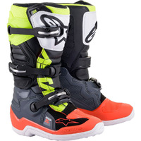 Alpinestars Tech 7s Grey/Fluro/Red Kids Boots