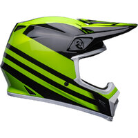 Bell MX-9 MIPS Disrupt Black/Green Helmet