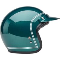Bell Custom 500 Steve Mcqueen Riverside Metalic Green Helmet
