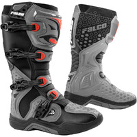 Falco Level Grey/Red Boots