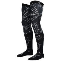 Fist Cobweb Knee Brace Riding Socks