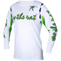 Rat Racing Go The Rat White/Green Jersey