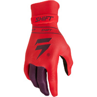 Shift 3LACK Label Qwik FLO Red Gloves