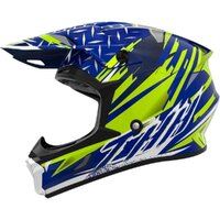 THH T710X Assault Matt Blue/Yellow Helmet