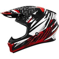 THH T710X Assault Matt White/Red Helmet