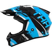 THH T710X Rage Black/Blue Kids Helmet