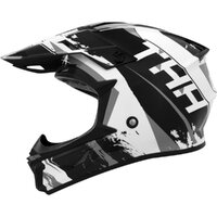 THH T710X Rage Black/White Kids Helmet