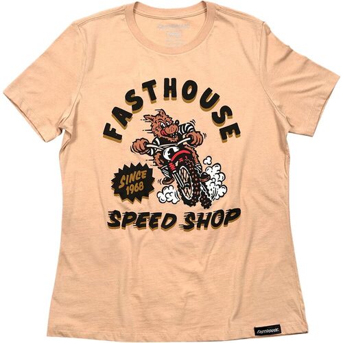 Fasthouse Wolfpack Sand Dune Womens Tee