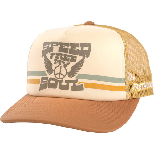 Fasthouse Sunshine Vintage Gold Women's Trucker Cap