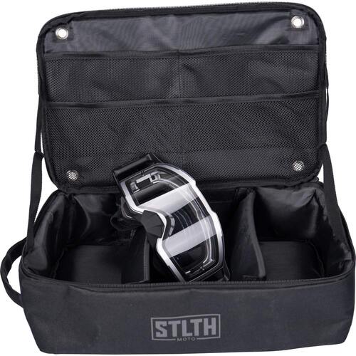 STLTH Moto Black Goggle Bag
