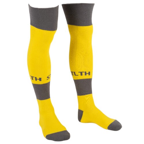 STLTH Yellow Adult Ride Socks