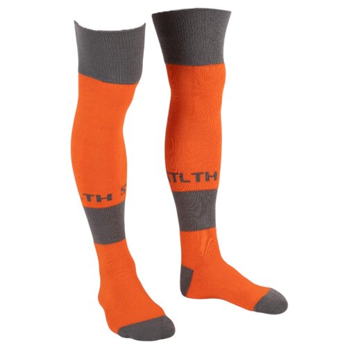 STLTH Orange Kids Ride Socks